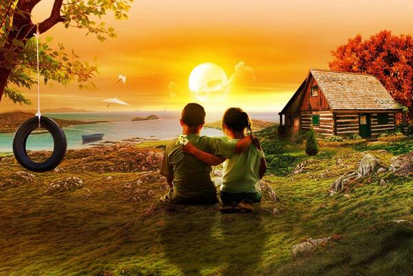 عکس های عاشقانه رویایی دختر و پسر