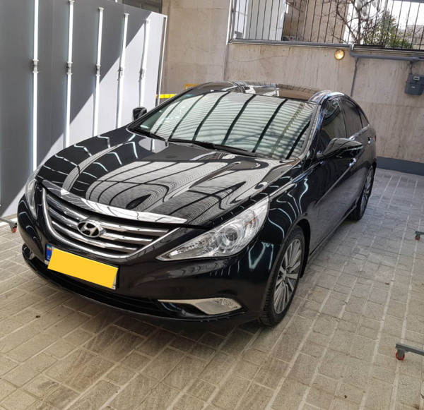 عکس ماشین سوناتای مشکی