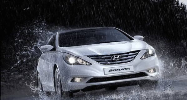 عکس ماشین سوناتای مشکی