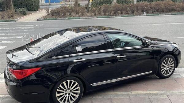 عکس ماشین سوناتای مشکی