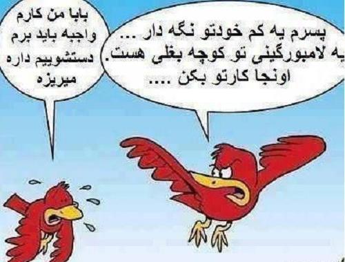 عکسهای خنده دار کارتون