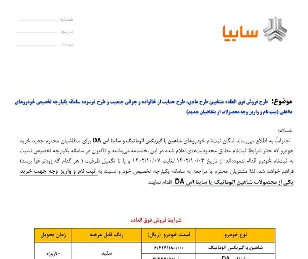 عکس ماشین ساینا s تیپ da