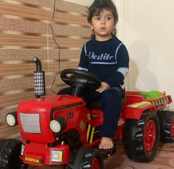 عکس ماشین شارژی بزرگ بچه گانه