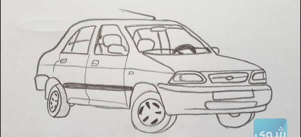 عکس ماشین پراید صبا