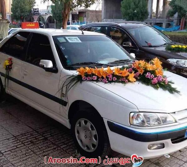 عکس ماشین عروس ایرانی