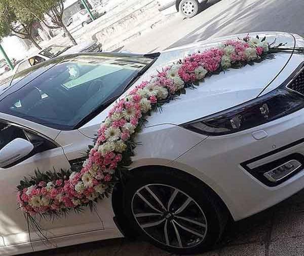 عکس ماشین عروس داماد