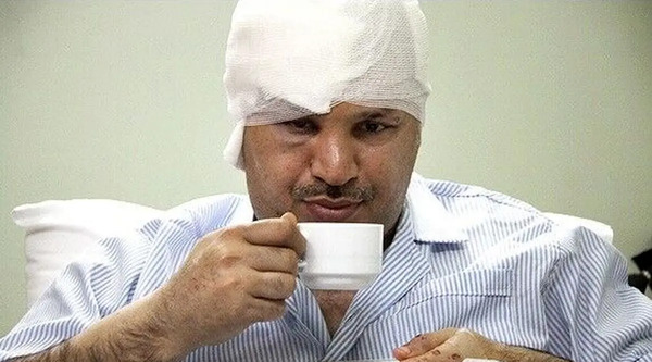 عکس ماشین علی دایی که تصادف کرده