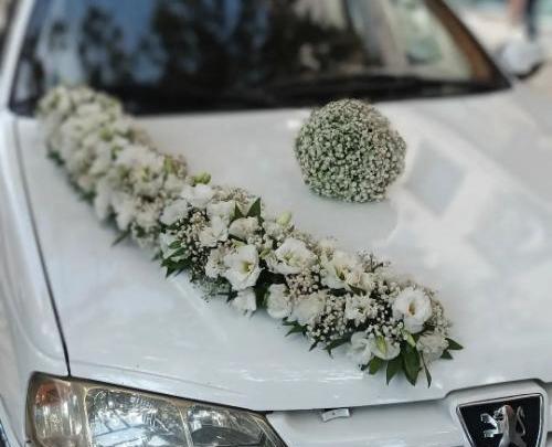 عکس ماشین عروس پژو پارس سفید