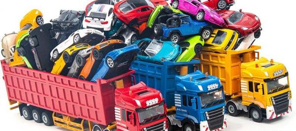 عکس ماشین قرمز و آبی