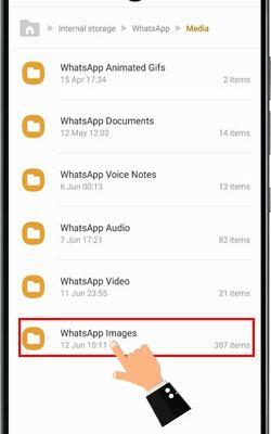 عکس های واتساپ ذخیره نشود
