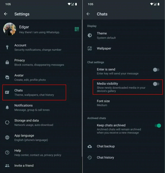 عکس فیلم واتساپ