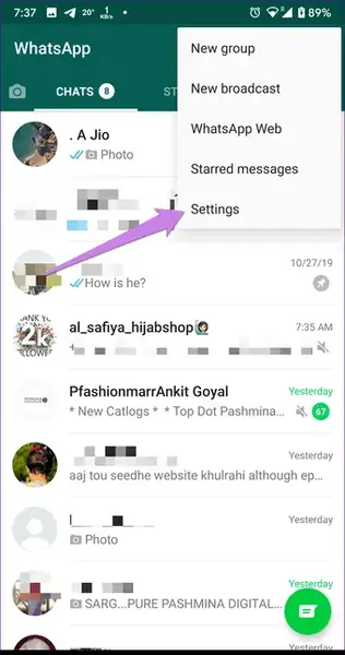 عکس و فیلم واتساپ