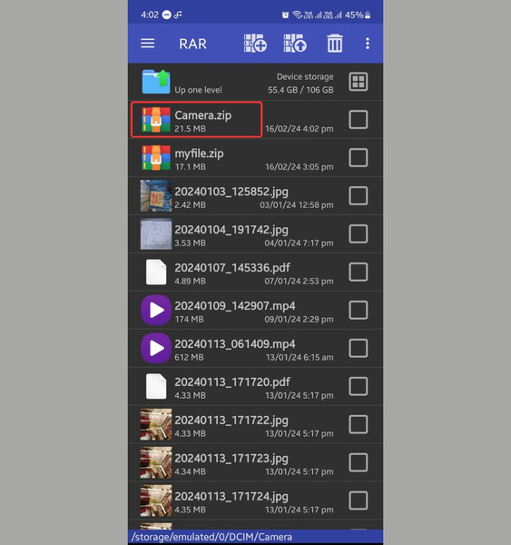 چگونه عکس رو تو واتساپ به صورت فایل بفرستیم