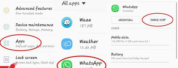 حذف عکس در واتساپ بعد از چند ساعت
