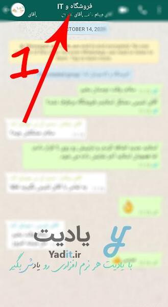 چگونه عکس پروفایل گروه واتساپ را عوض کنیم