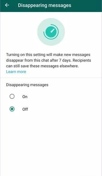 عکس ساعت کنار پیام واتساپ