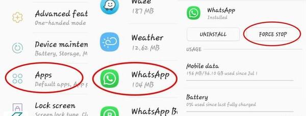 عکس ساعت کنار پیام واتساپ