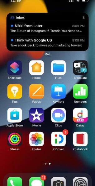فرستادن عکس در واتساپ ایفون به صورت فایل