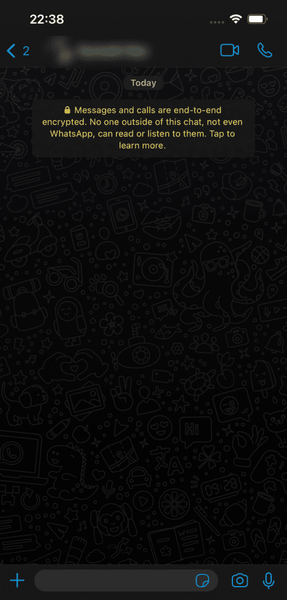 ارسال فایل عکس واتساپ ایفون