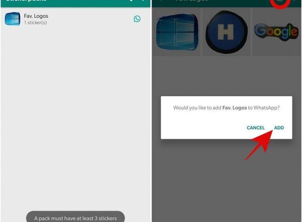 تبدیل عکس به استیکر واتساپ