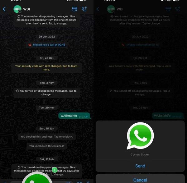 تبدیل عکس به استیکر واتساپ