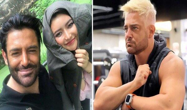 عکس ماشین عروس محمدرضا گلزار