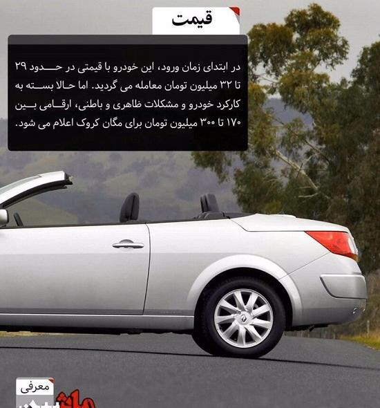 عکس ماشین مگان کروک