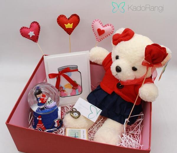عکس جعبه هدیه ولنتاین