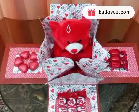 عکس جعبه هدیه ولنتاین