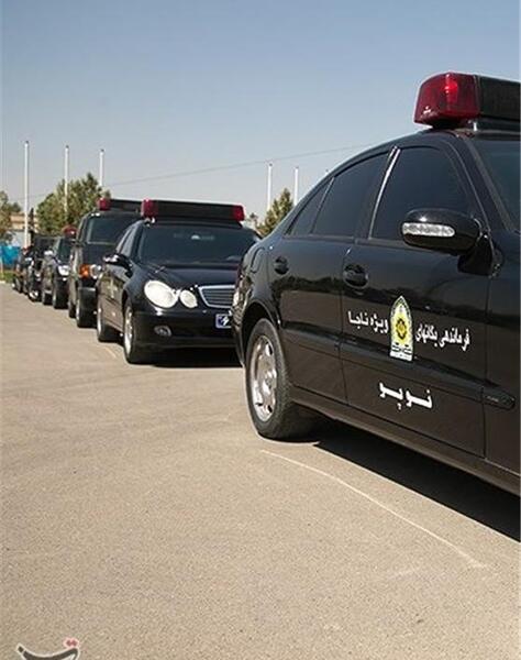 عکس ماشین پلیس نوپو