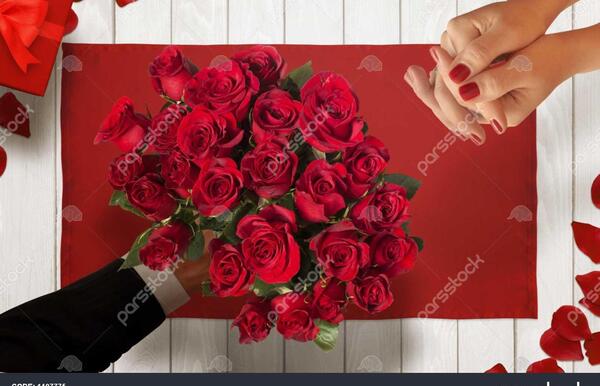 عکس گل برای روز ولنتاین
