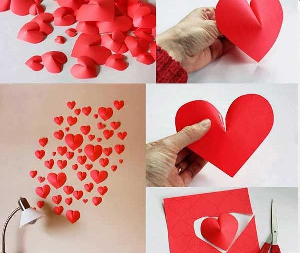 عکس تزیین ولنتاین ساده