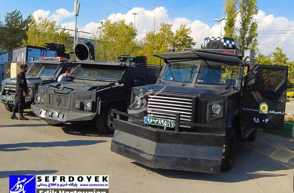 عکس ماشین یگان ویژه ناجا