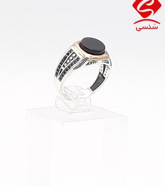 عکس انگشتر نقره مردانه شیک