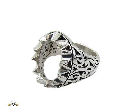 عکس رکاب انگشتر نقره مردانه