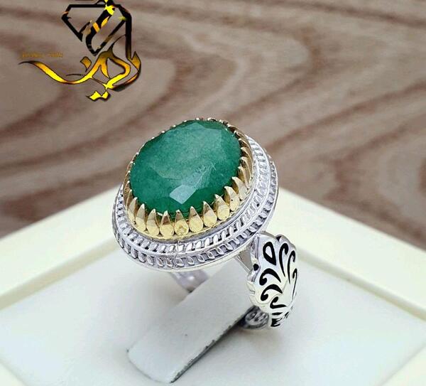 عکس از انگشتر نقره مردانه
