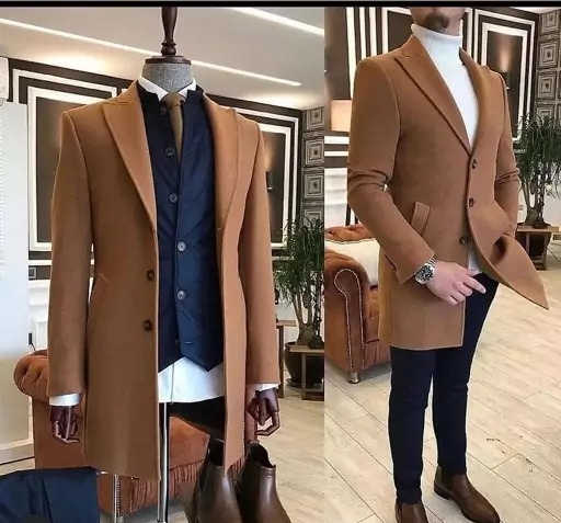 عکس پالتوی مردانه بلند