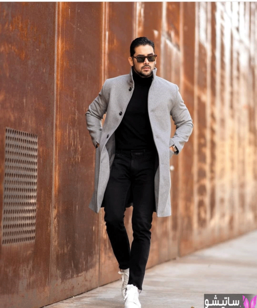 عکس پالتو مردانه جدید کوتاه