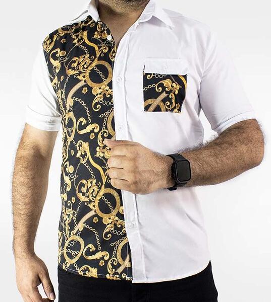 عکس پیراهن مردانه سفید