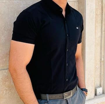 عکس پیراهن مردانه مشکی