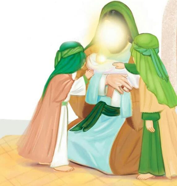 عکس و متن در مورد وفات حضرت زینب