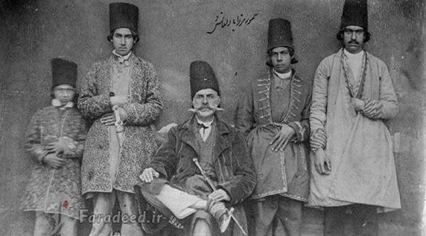 عکس از مردان دوره قاجار