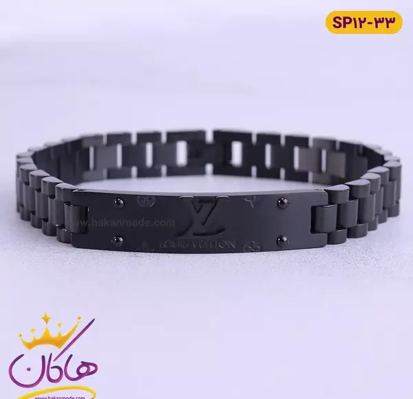 عکس دستبند مردانه استیل
