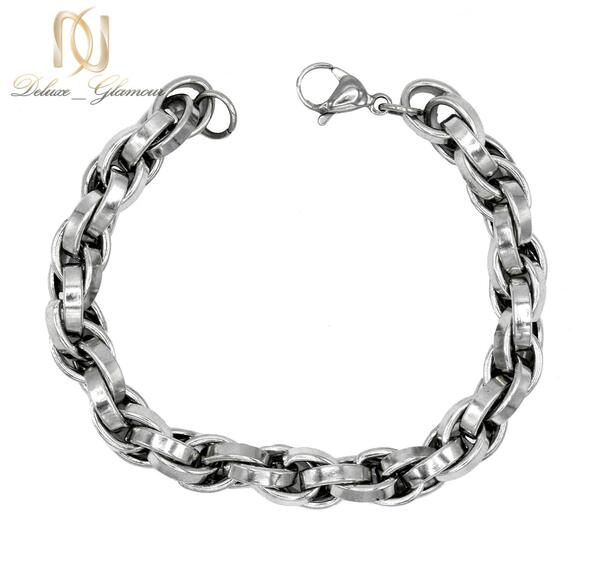 عکس دستبند مردانه استیل