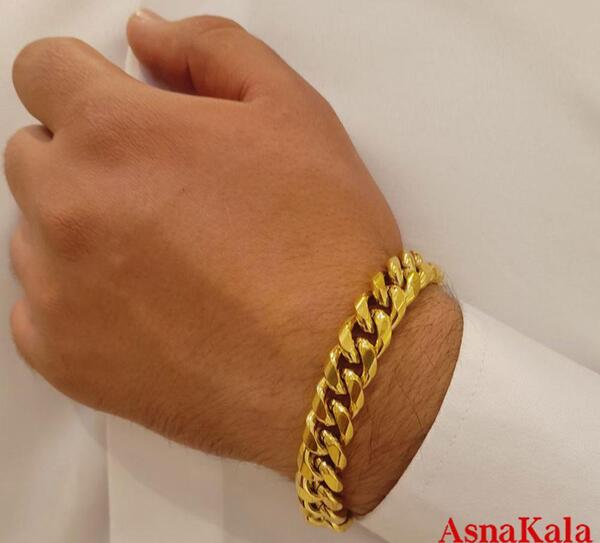 عکس دستبند مردانه استیل