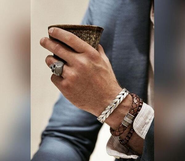 عکس دستبند مردانه شیک