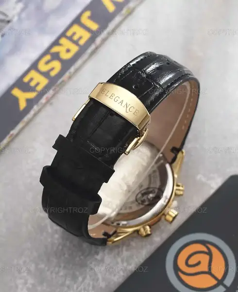 عکس ساعت مچی مردانه بند چرمی
