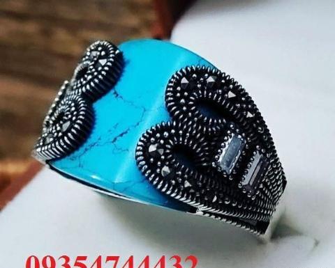 عکس های انگشتر فیروزه مردانه