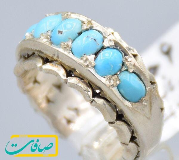 عکس های انگشتر فیروزه مردانه