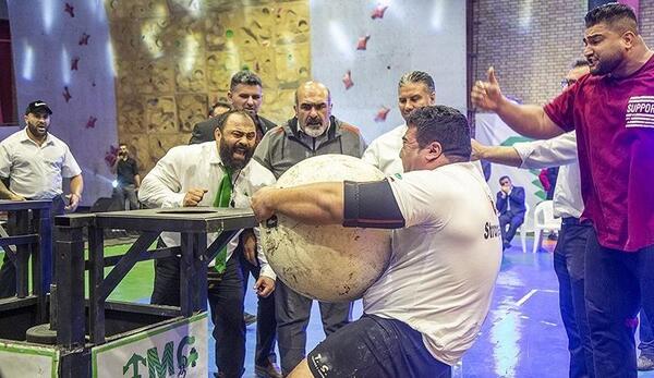 عکس قویترین مردان ایران